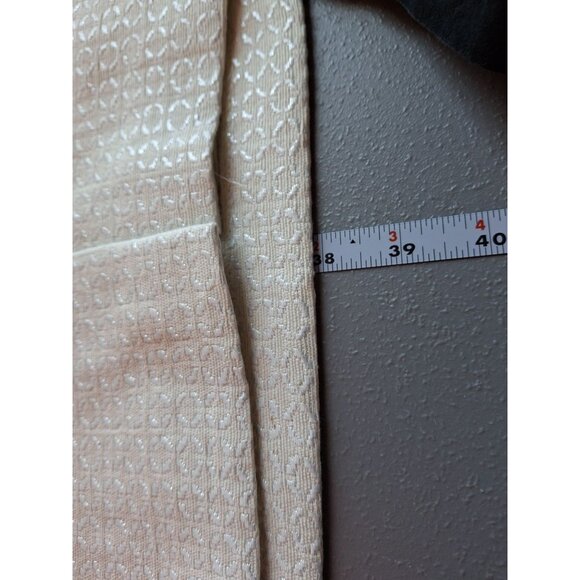 Tahari Womens Elegant Sheath Dress S White Sleeveless Belted Textured Minimalist - Picture 5 of 5